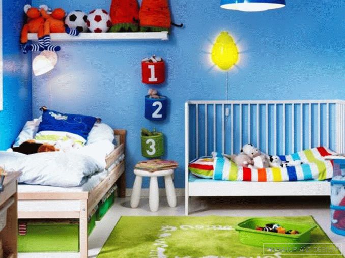 Photo d'une chambre d'enfants pour un garçon 3-5 ans