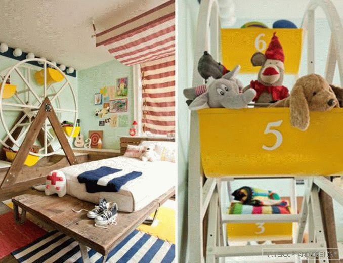 Photo d'une chambre d'enfants pour un garçon 3-5 ans