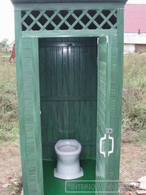 Toilette à la campagne