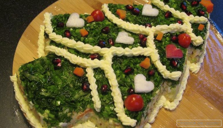 Salade De Noël Sapin