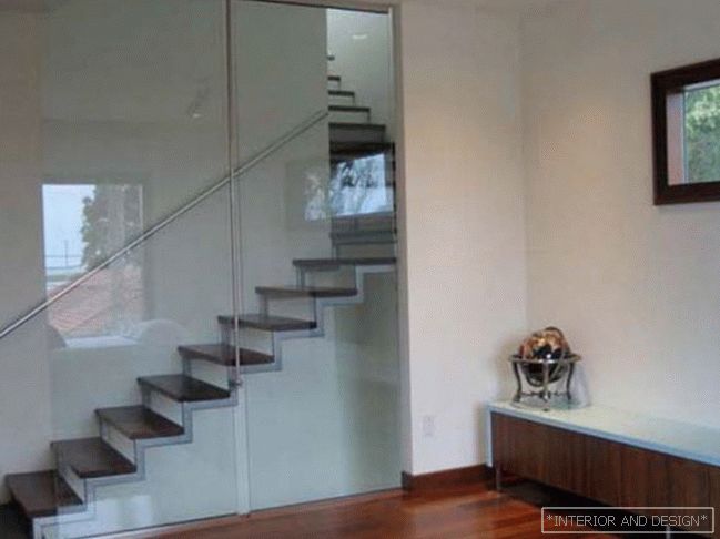 Escalier dans une maison privée