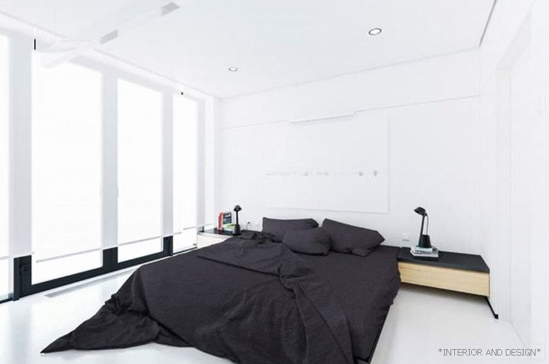 Rideaux pour la chambre à coucher dans le style du minimalisme 8