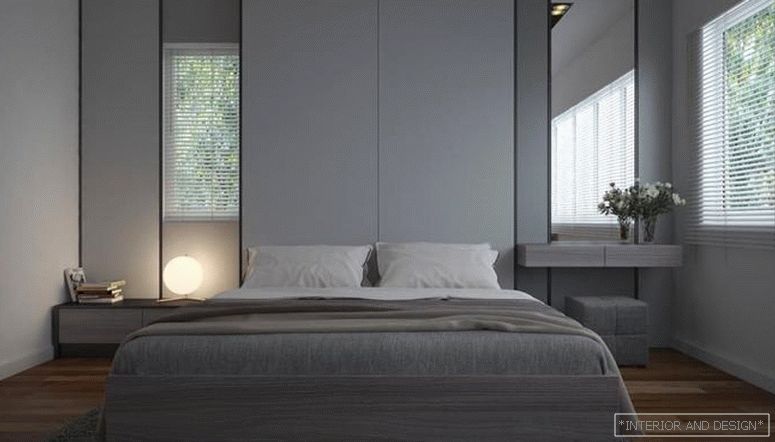 Rideaux pour la chambre à coucher dans le style du minimalisme 9