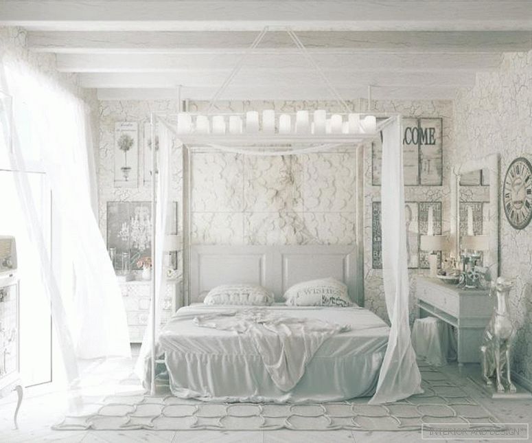 Rideaux pour la chambre à coucher dans le style de la Provence 3