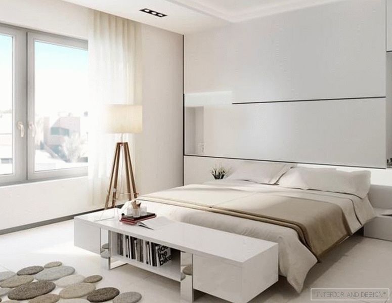 Rideaux pour la chambre à coucher dans le style du minimalisme 5