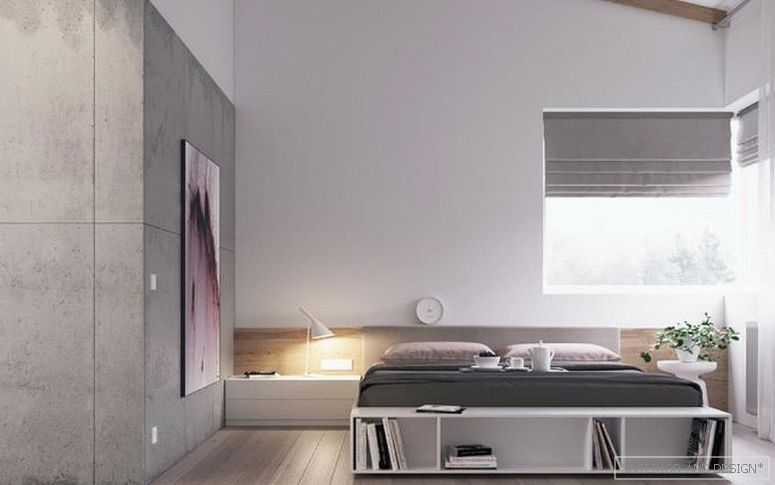 Rideaux pour la chambre à coucher dans le style du minimalisme 6