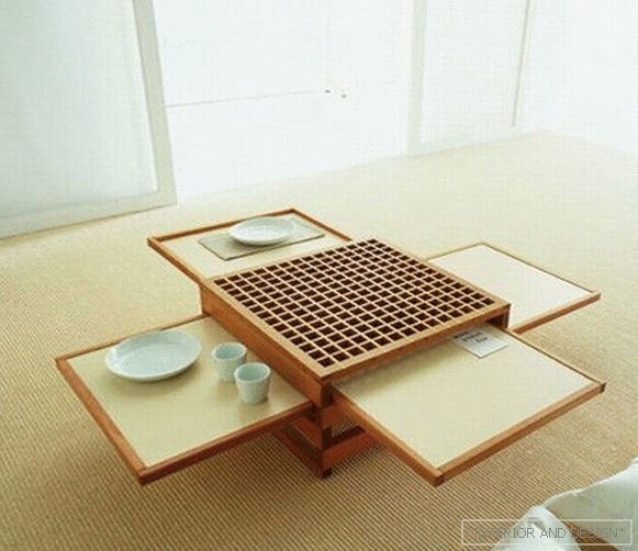 Table de style japonais